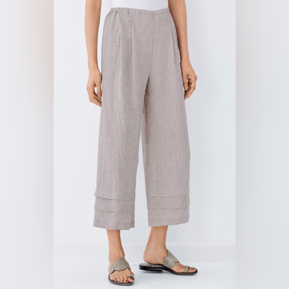 Go Lightly Adair Linen Pants Made in USA Size 1